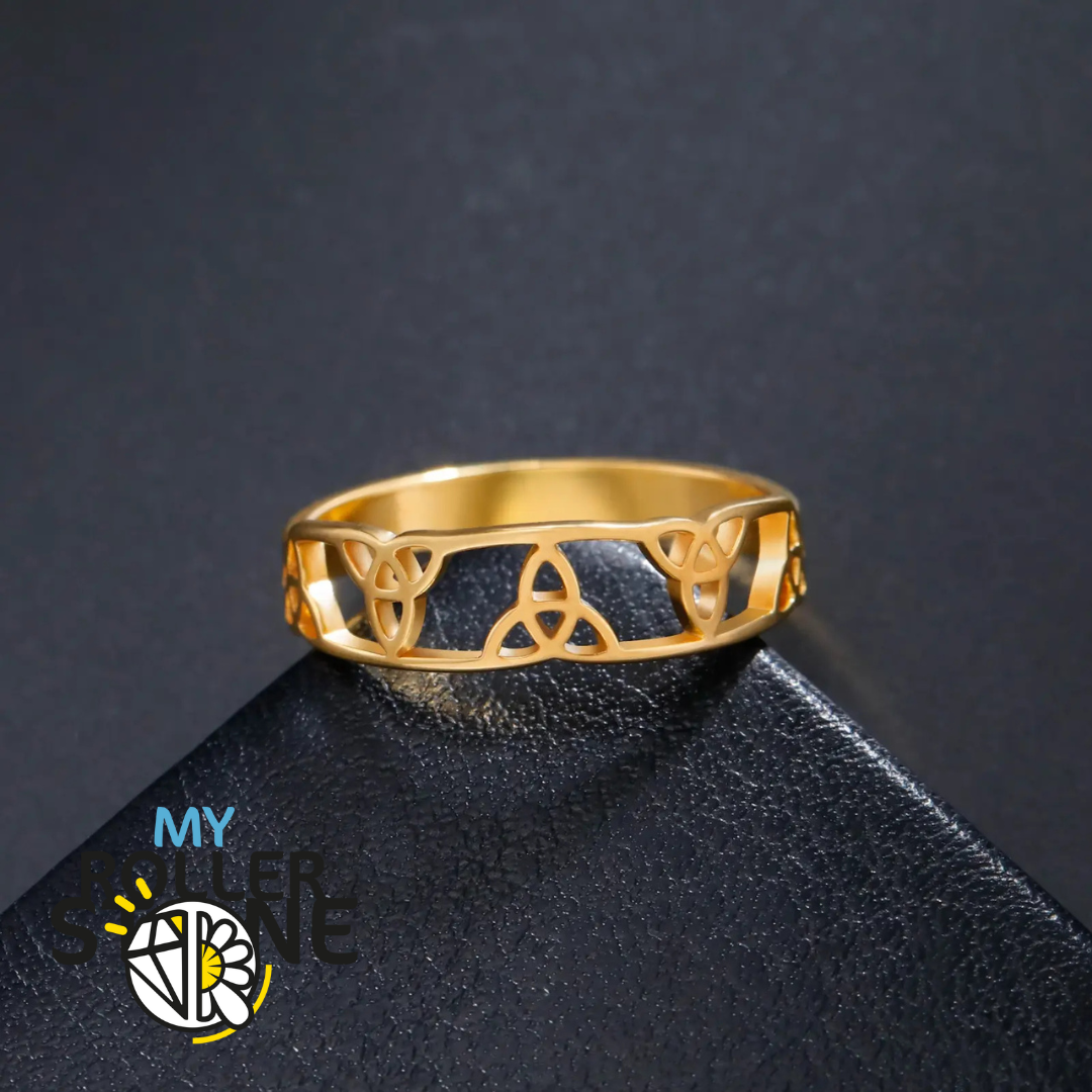 Bague nœud celtique