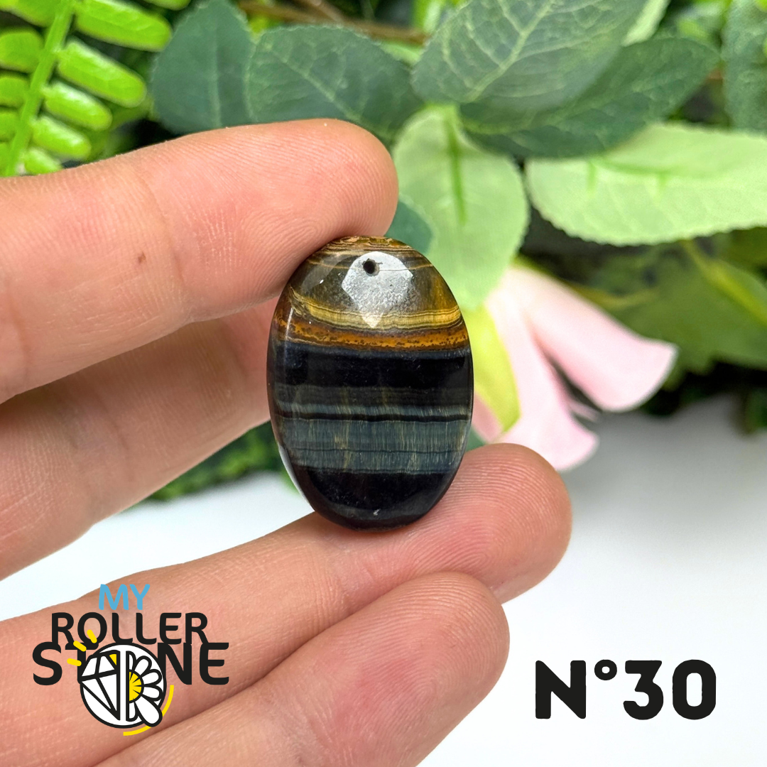 Pendentif Oeil de Faucon Percé 5A