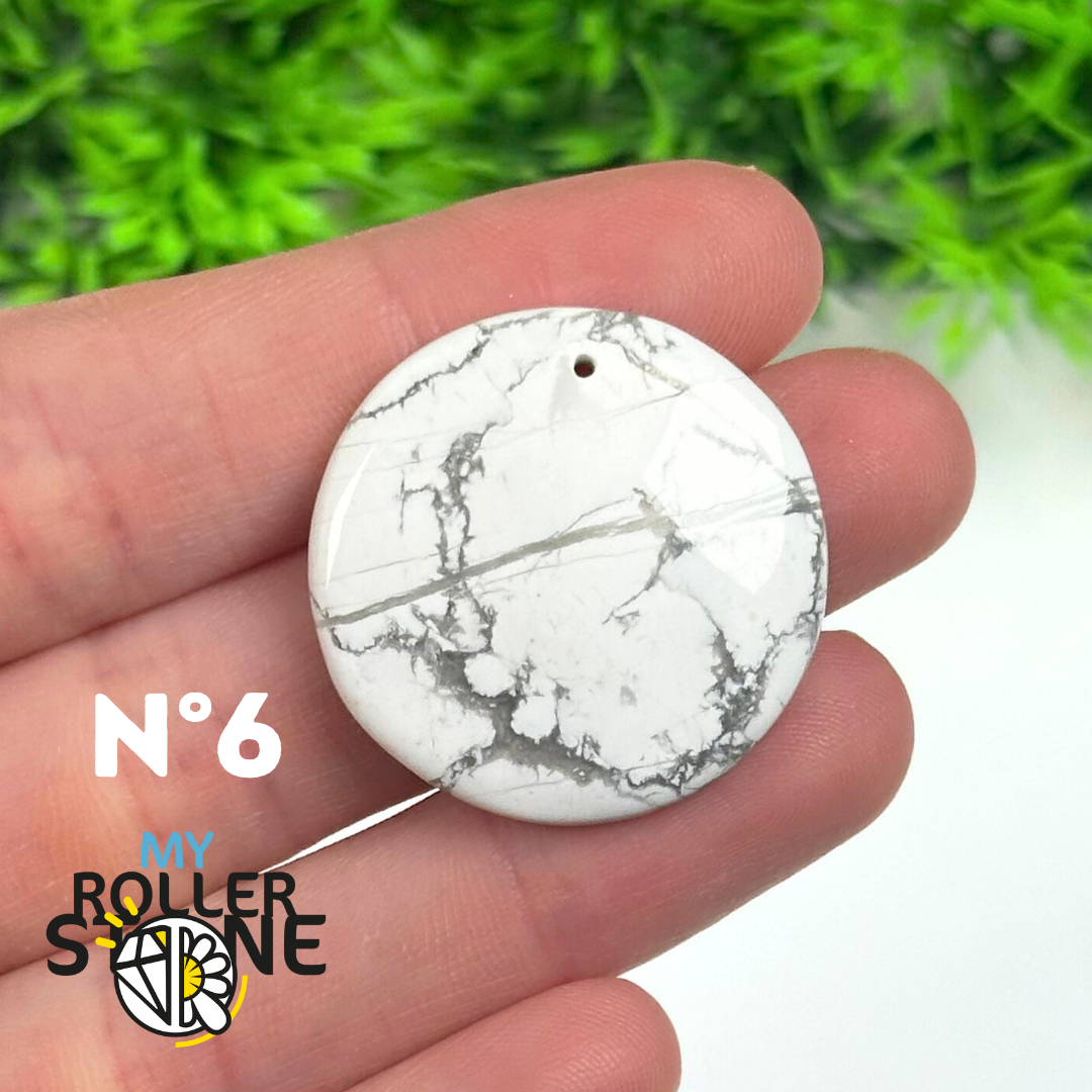 Pendentif Howlite 5A