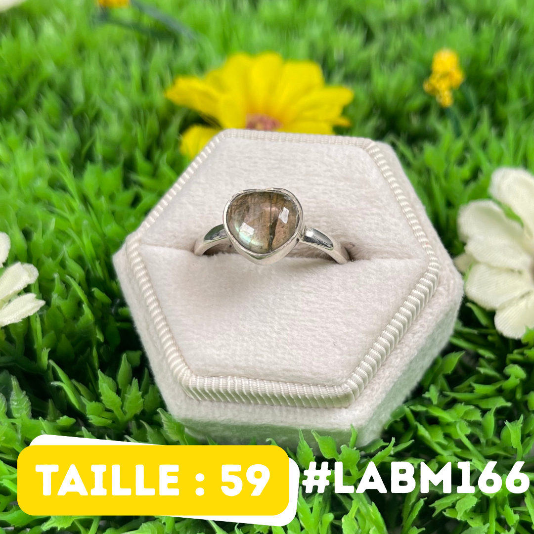 Bague Argent Labradorite Multifire #LABM166