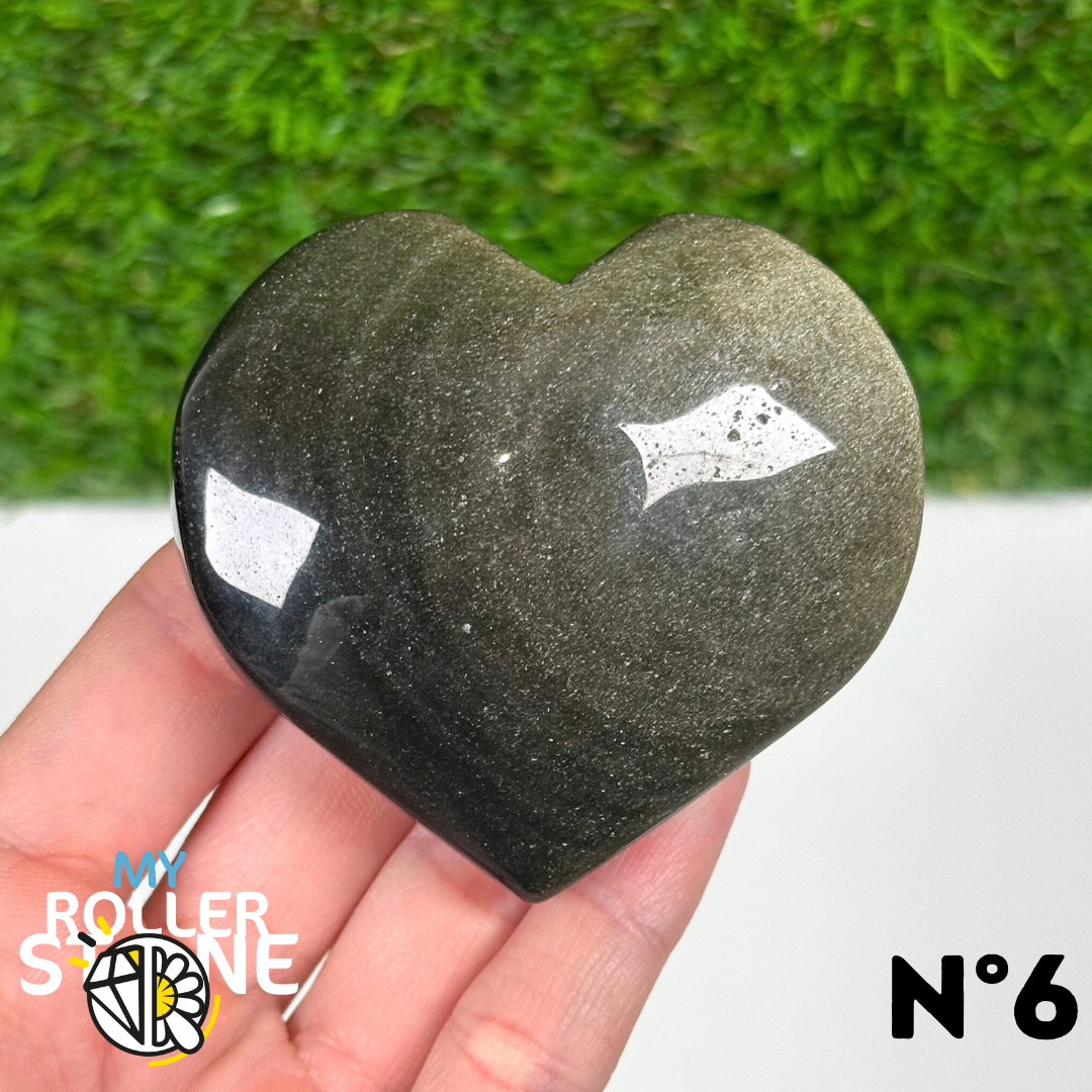 Coeur Obsidienne Dorée