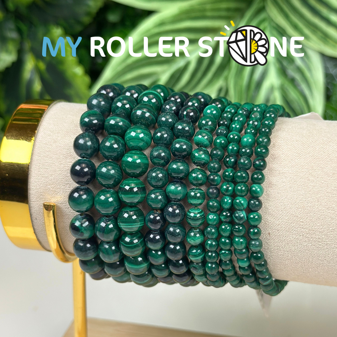 Bracelet Malachite 5A