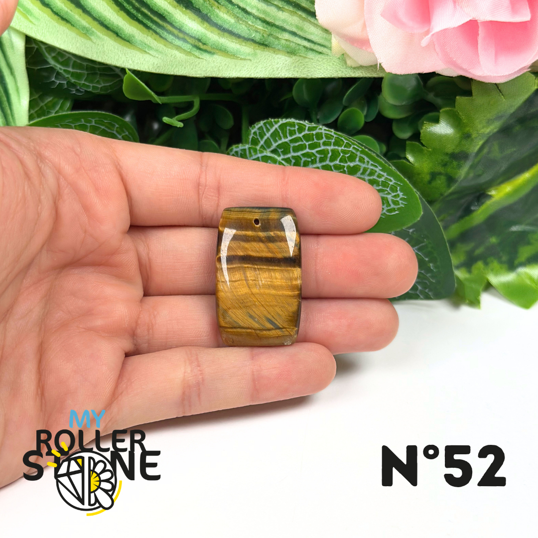 Pendentif Oeil de Tigre 5A percé