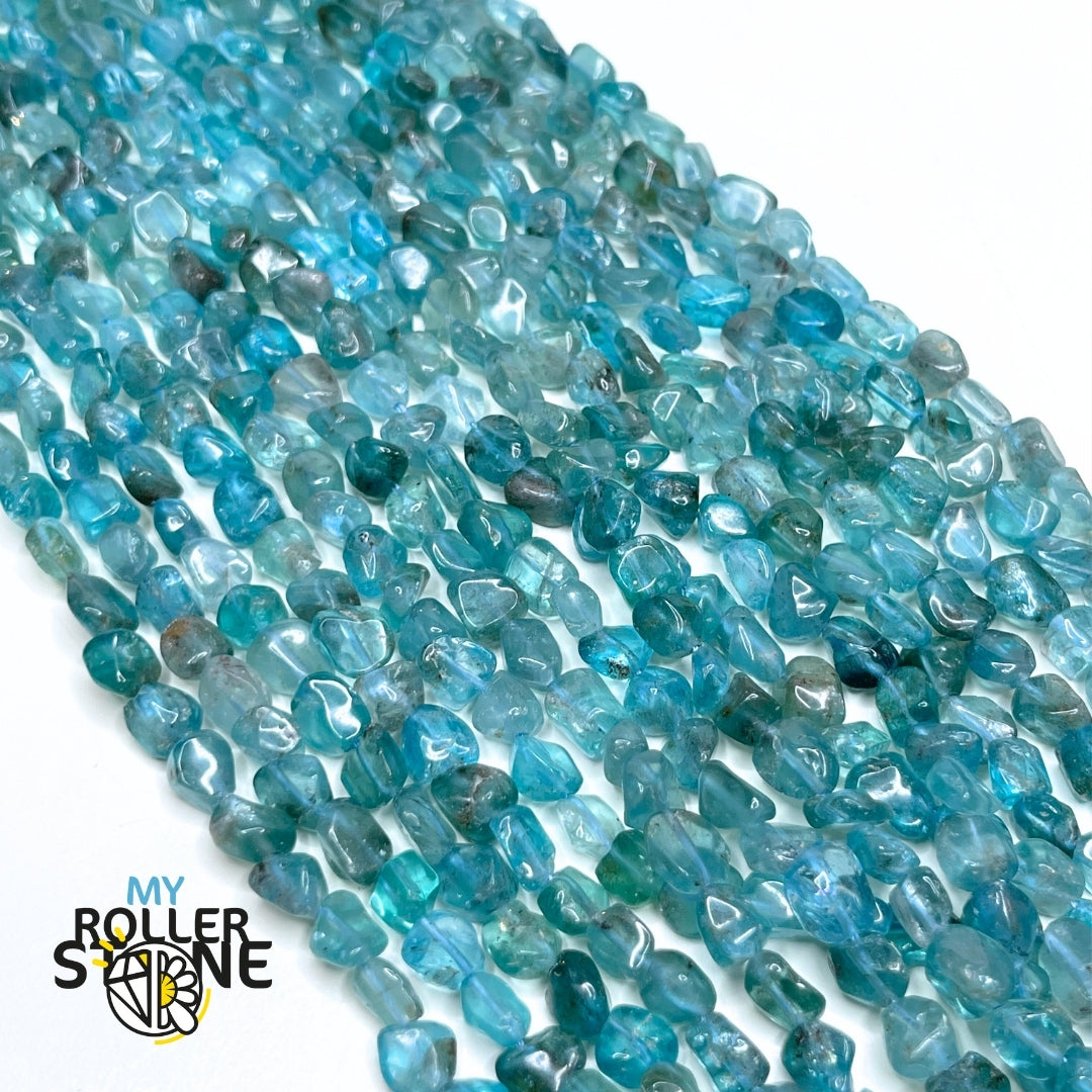 Perle baroque Apatite bleue