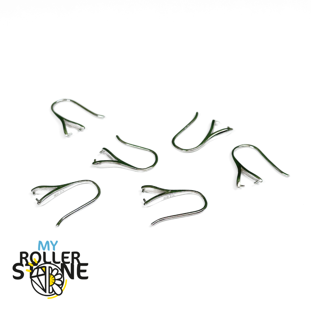 Crochets de Boucles d’Oreilles en Argent Sterling 925
