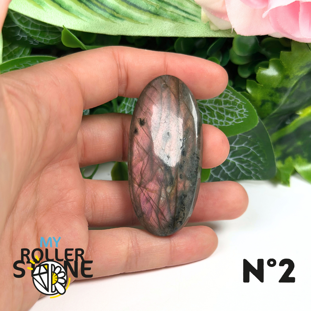 Pendentifs Labradorite Violette forme Libre 5A