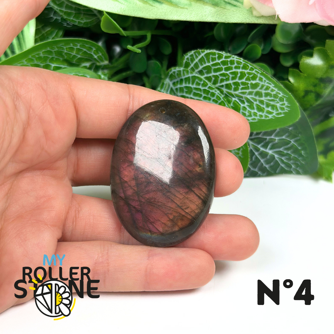 Pendentifs Labradorite Violette forme Libre 5A