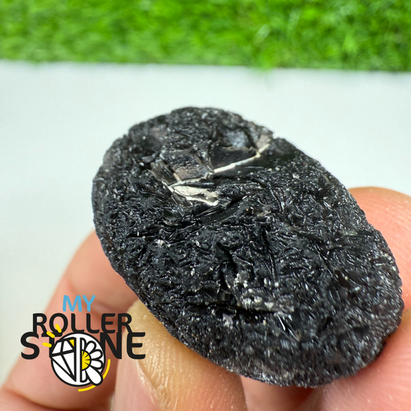 Couleur noire mate de la pierre de lave