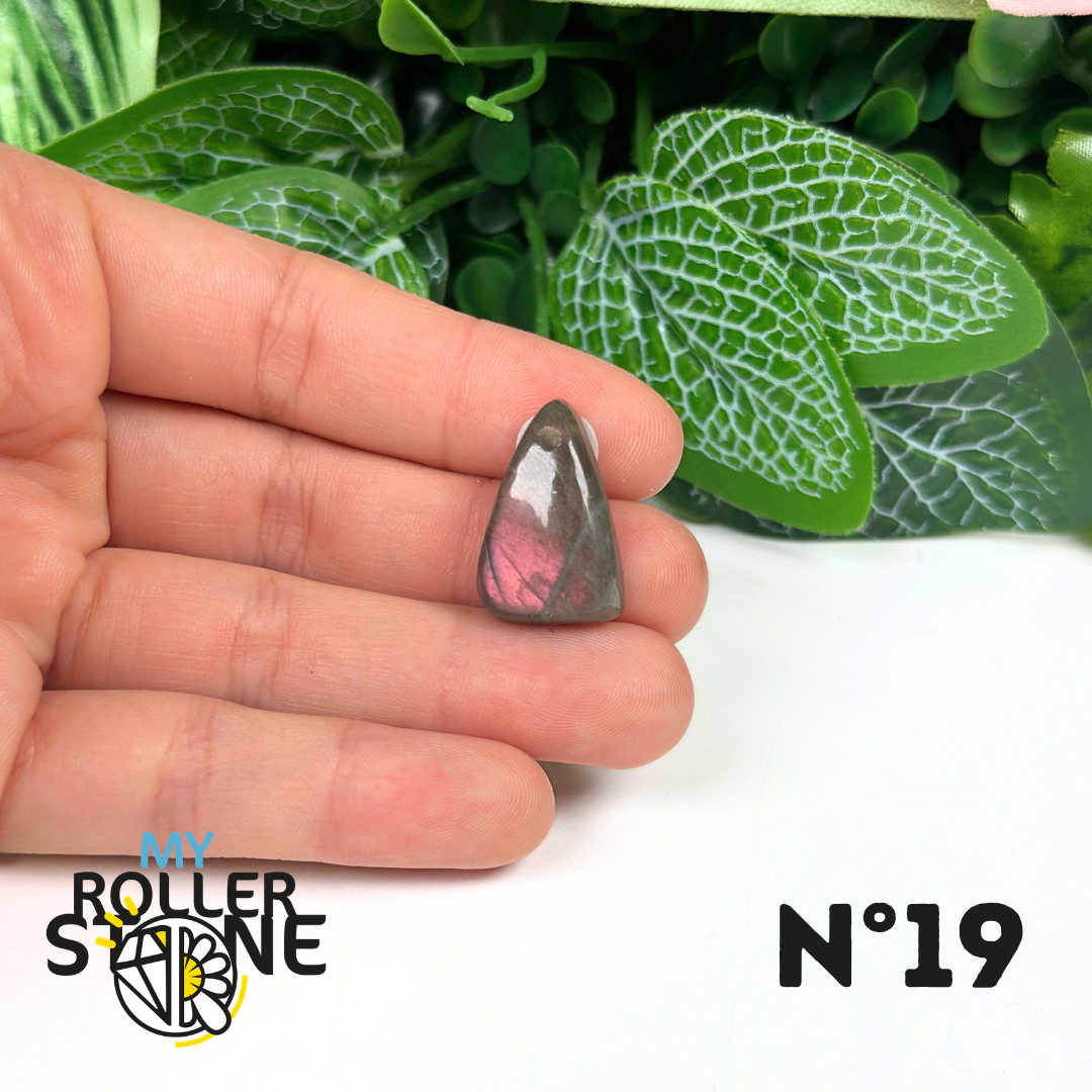 Pendentifs Labradorite Violette forme Libre 5A