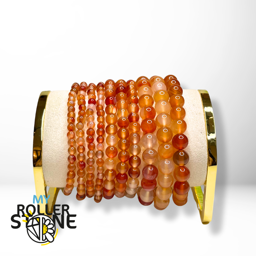 Bracelet Agate Rouge