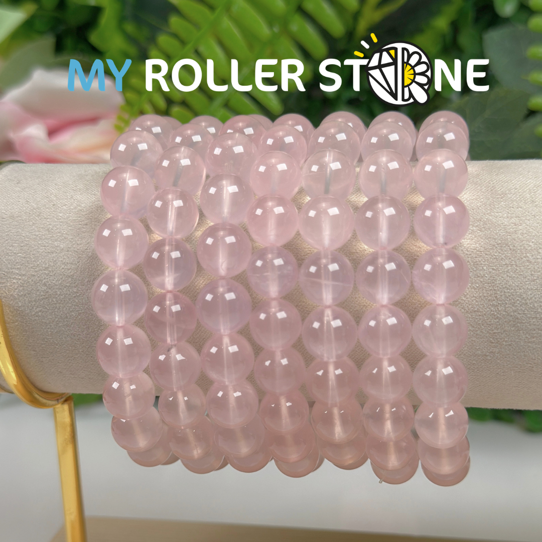Bracelet Quartz Rose de Madagascar 7A