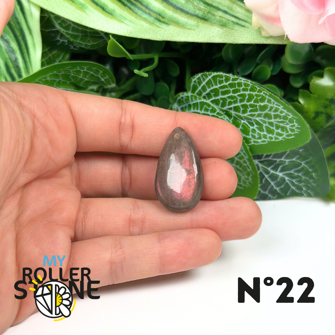 Pendentifs Labradorite Violette forme Libre 5A