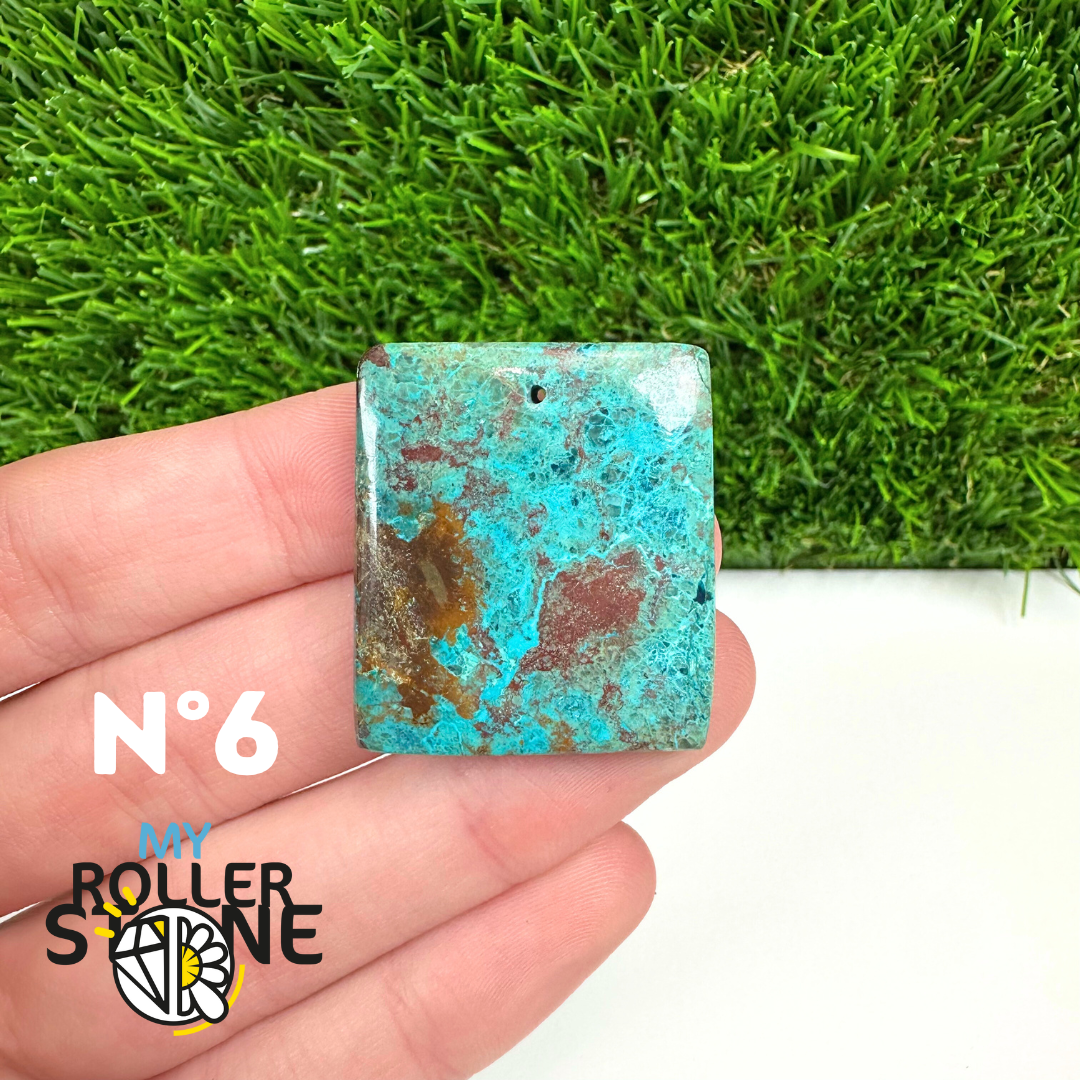 Pendentif Percé Shattuckite 5A