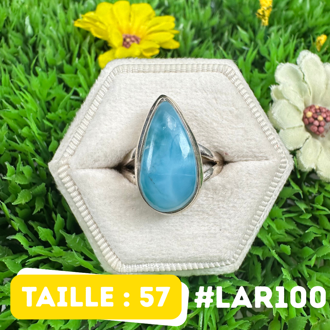Bague Larimar #LAR100