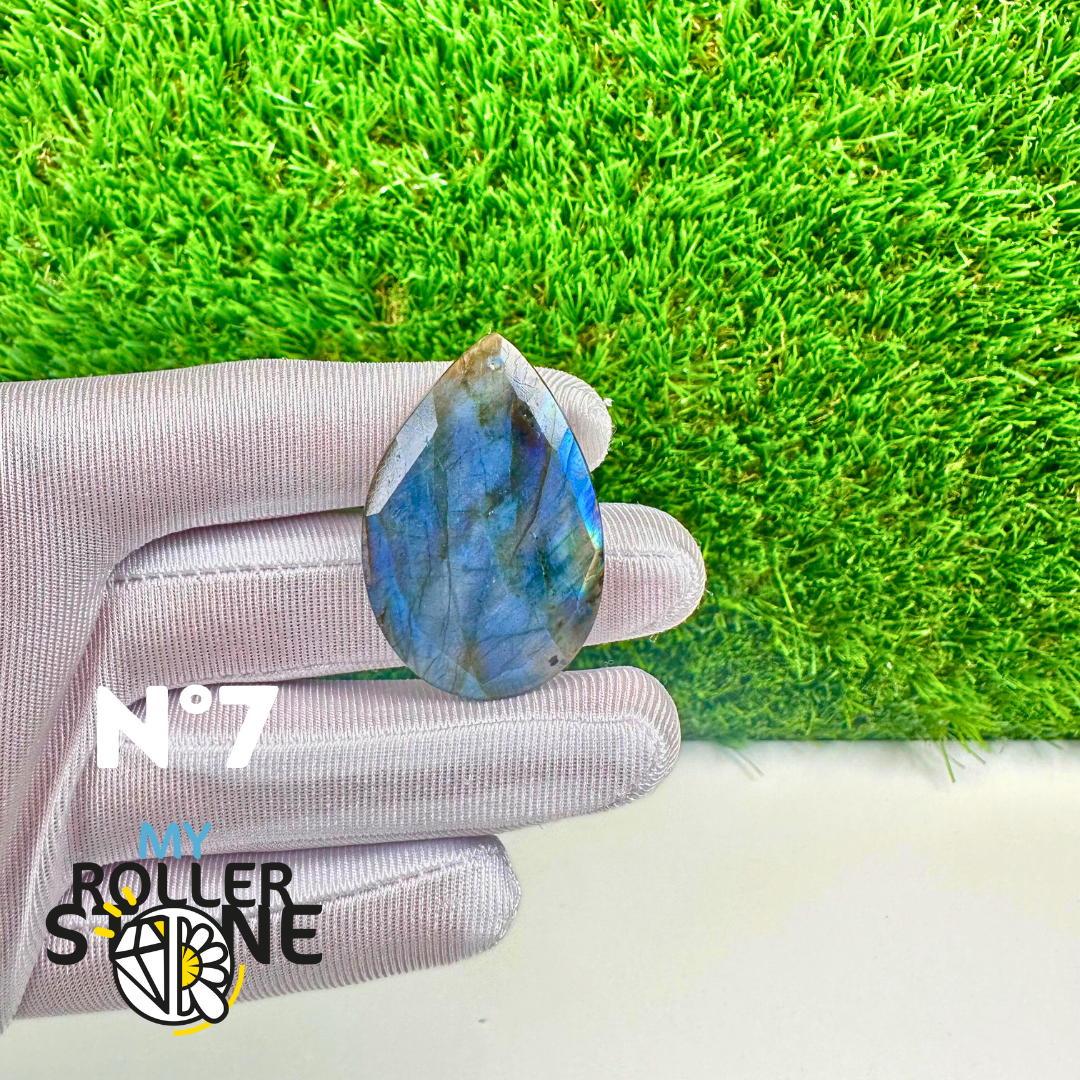 Pendentifs Labradorite blue fire Facettée 5A