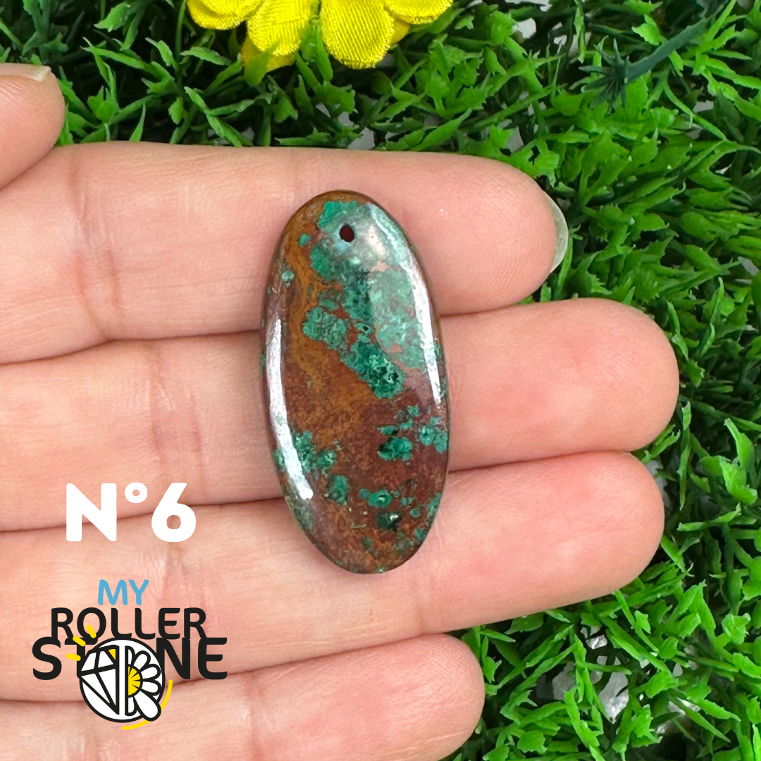 Pendentif Percé Chrysocolle