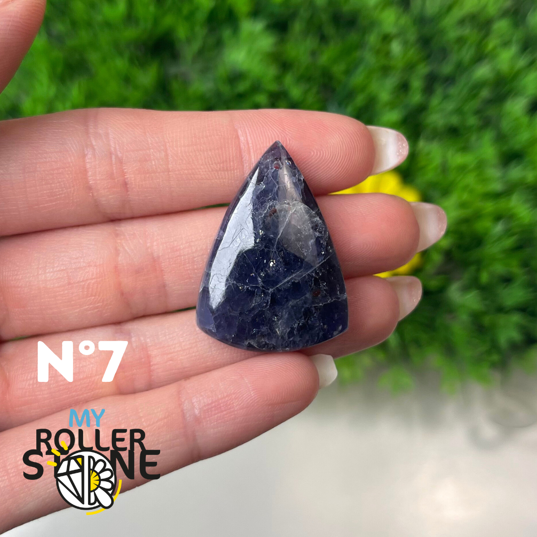 Pendentif Iolite Sunstone 5A