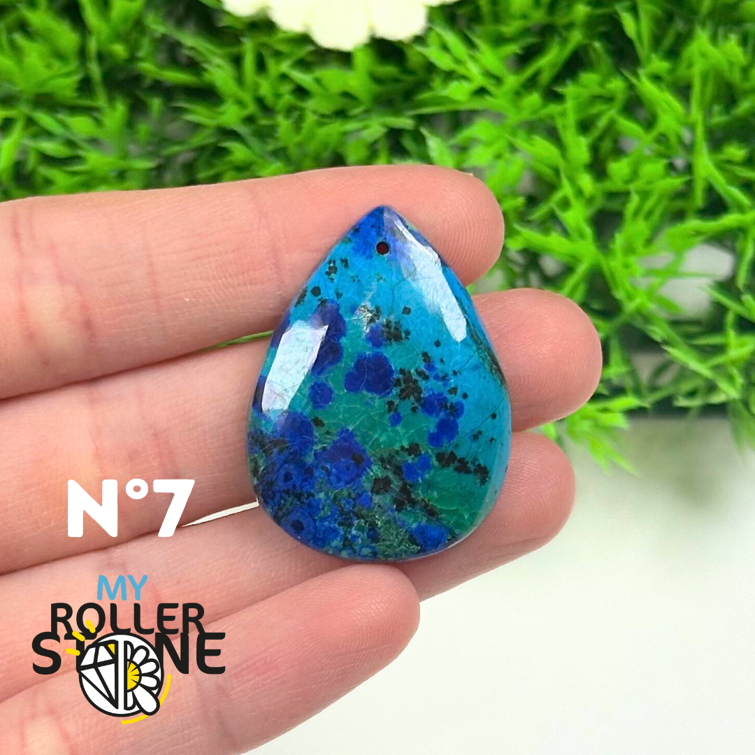 Pendentif Azurite Malachite 5A