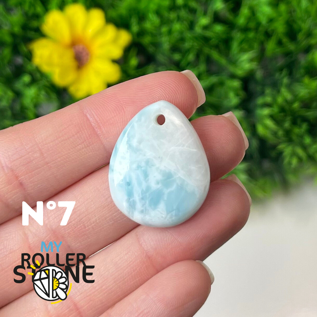 Pendentif Larimar 5A percé