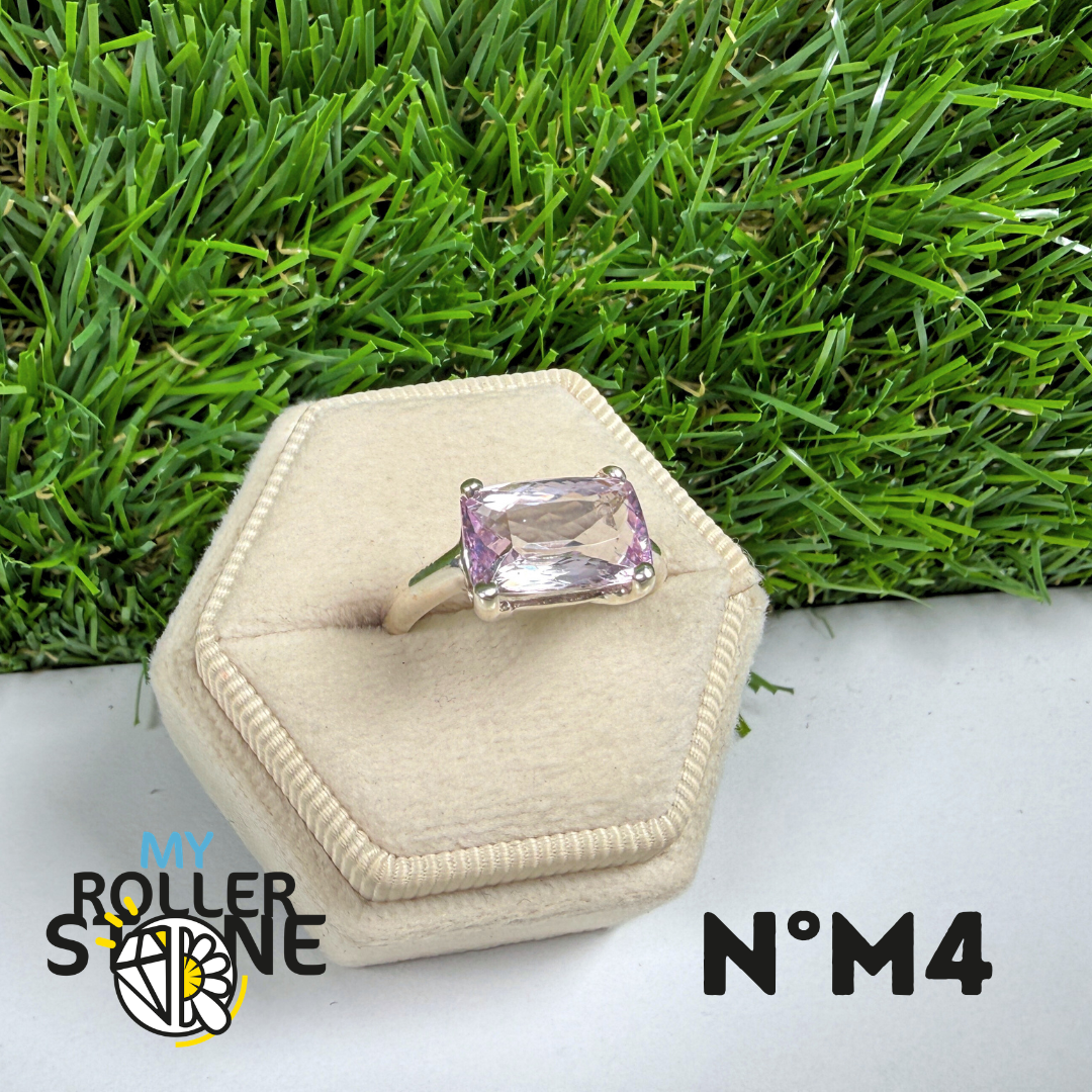 Bague Kunzite Qualité Gemme – Argent 925 #4