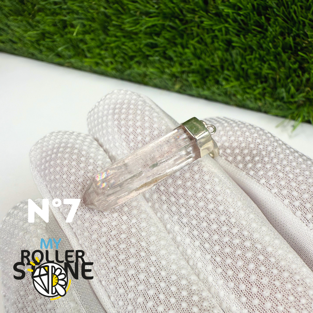 Pendentif Kunzite et Argent