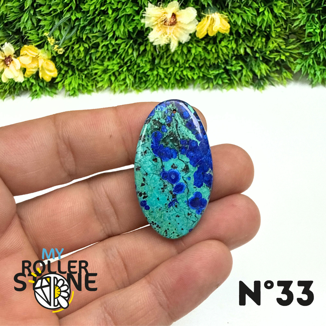 Pendentif Azurite Malachite 5A