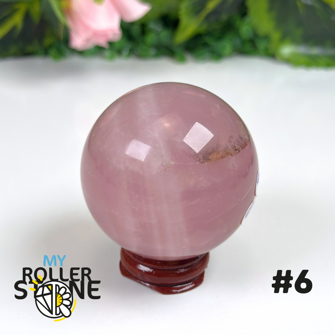 Sphère Quartz rose Étoilé