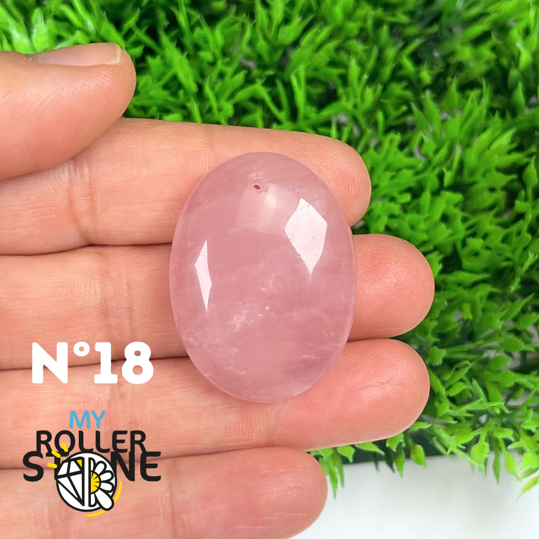 Pendentif Quartz rose percé