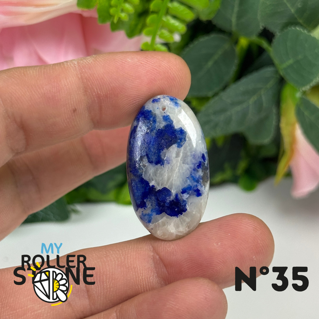 Pendentif Afghanite Percé 5A