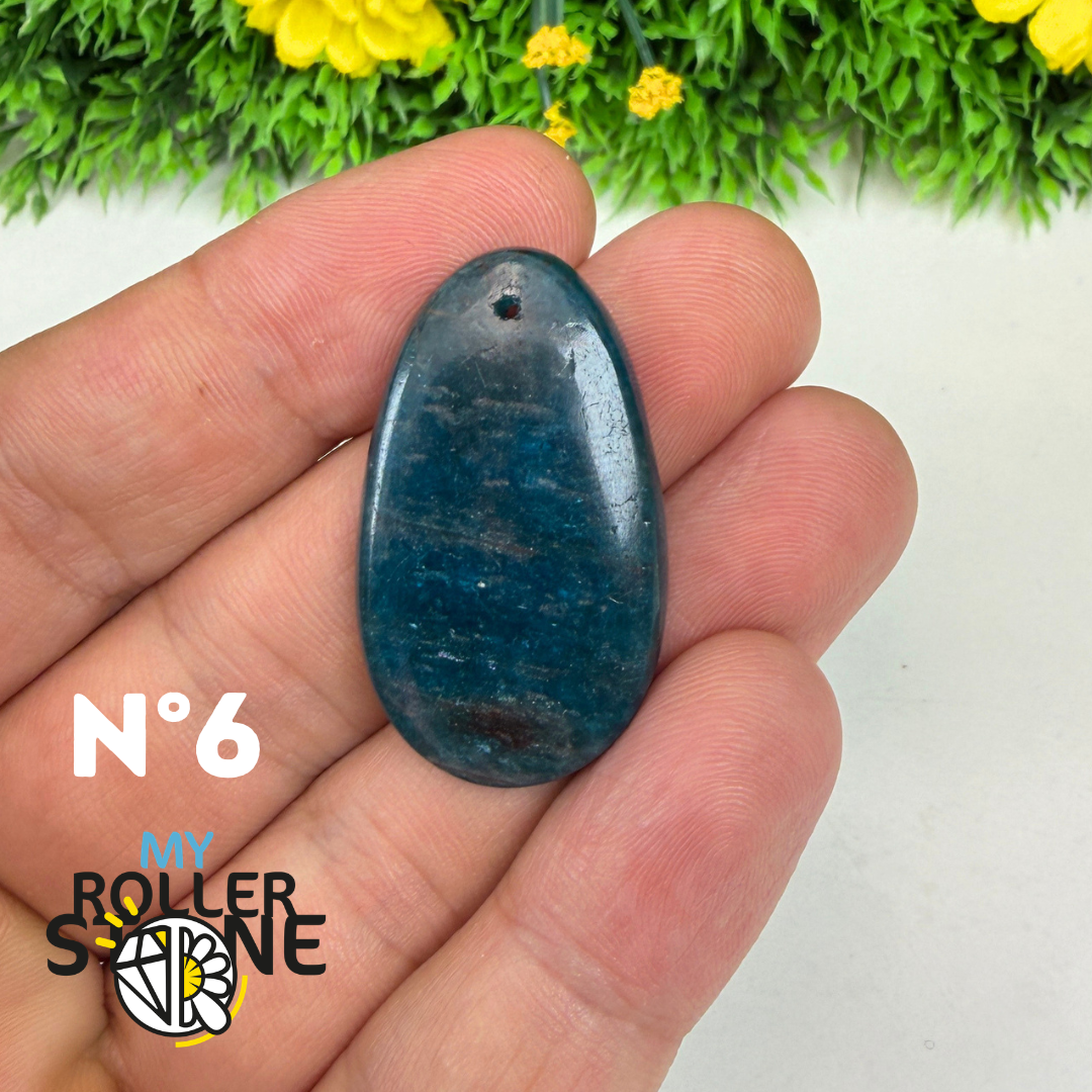 Pendentif Apatite bleue 3A