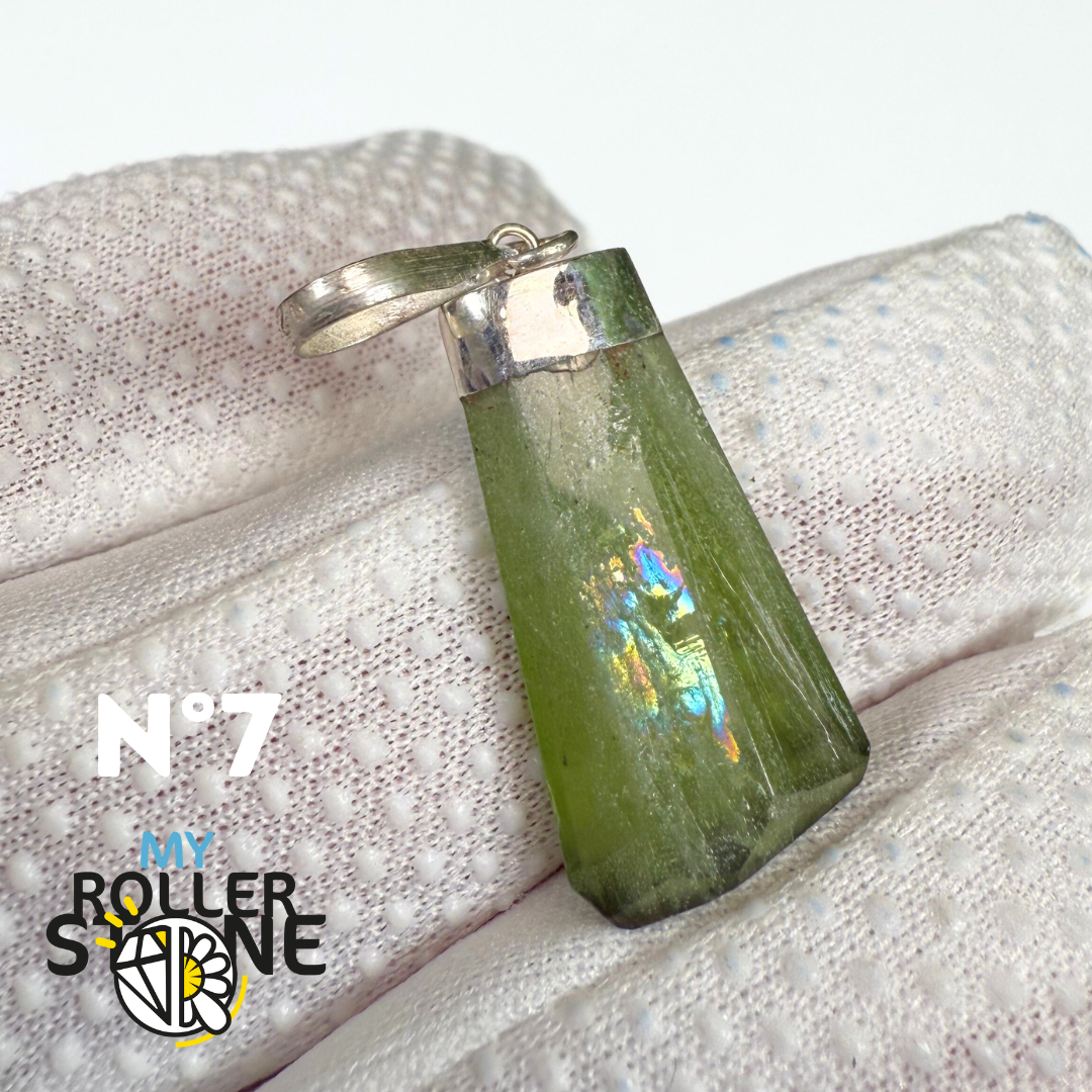 Pendentif Péridot et Argent