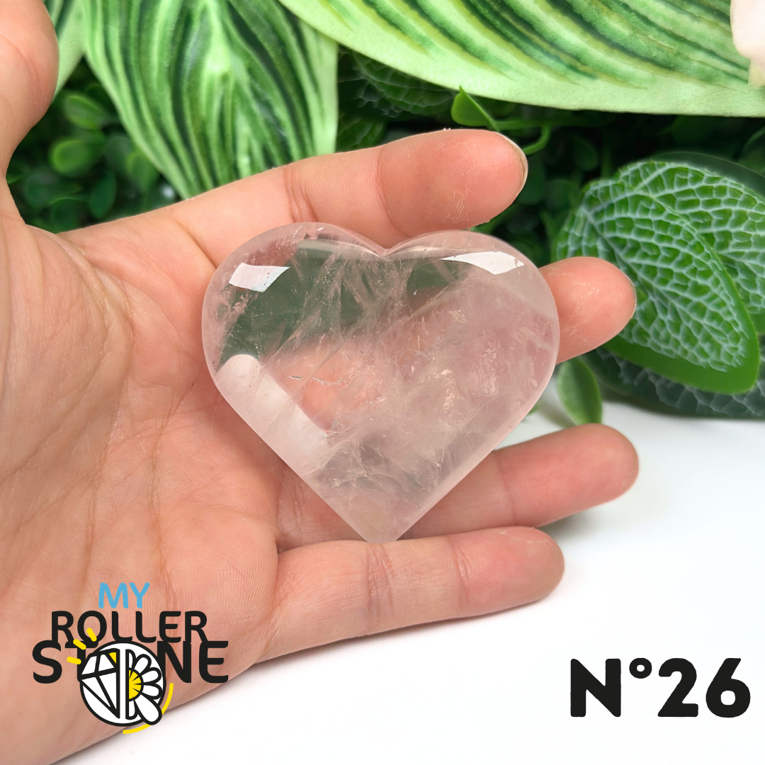 Cœur en Quartz rose