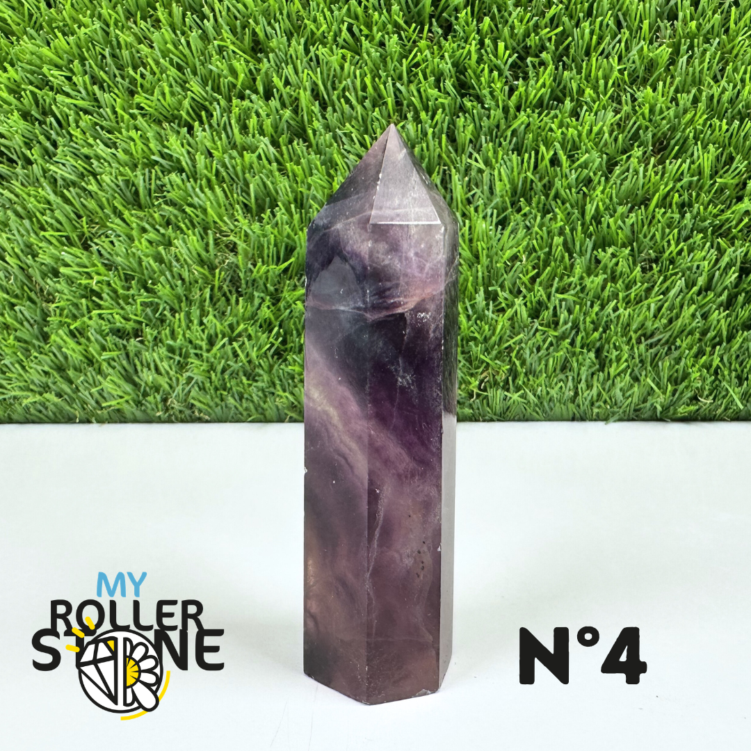 Pointes Pierre Fluorite Arc-en-Ciel