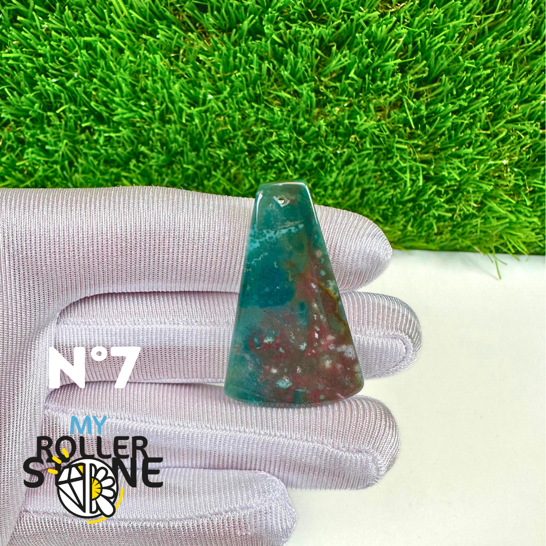 Pendentif Percé Héliotrope