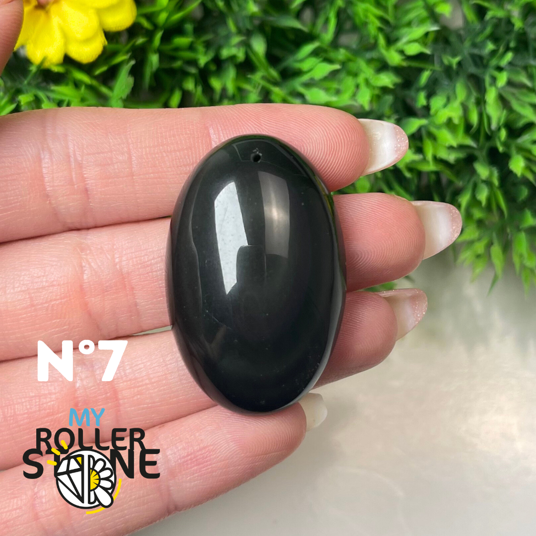 Pendentif Obsidienne Arc-en-Ciel 5A (Oeil céleste)