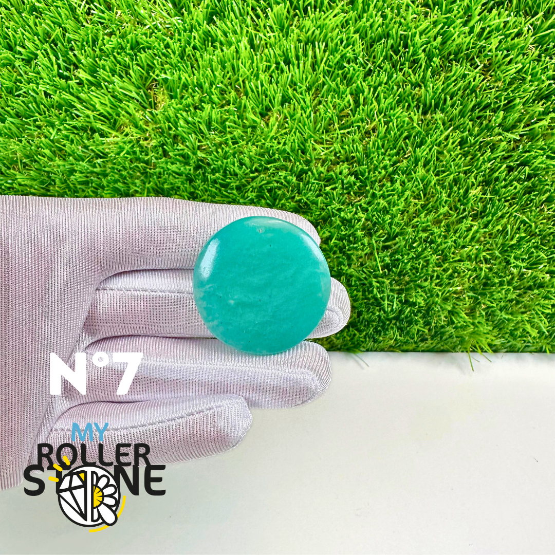 Pendentif Amazonite bleue