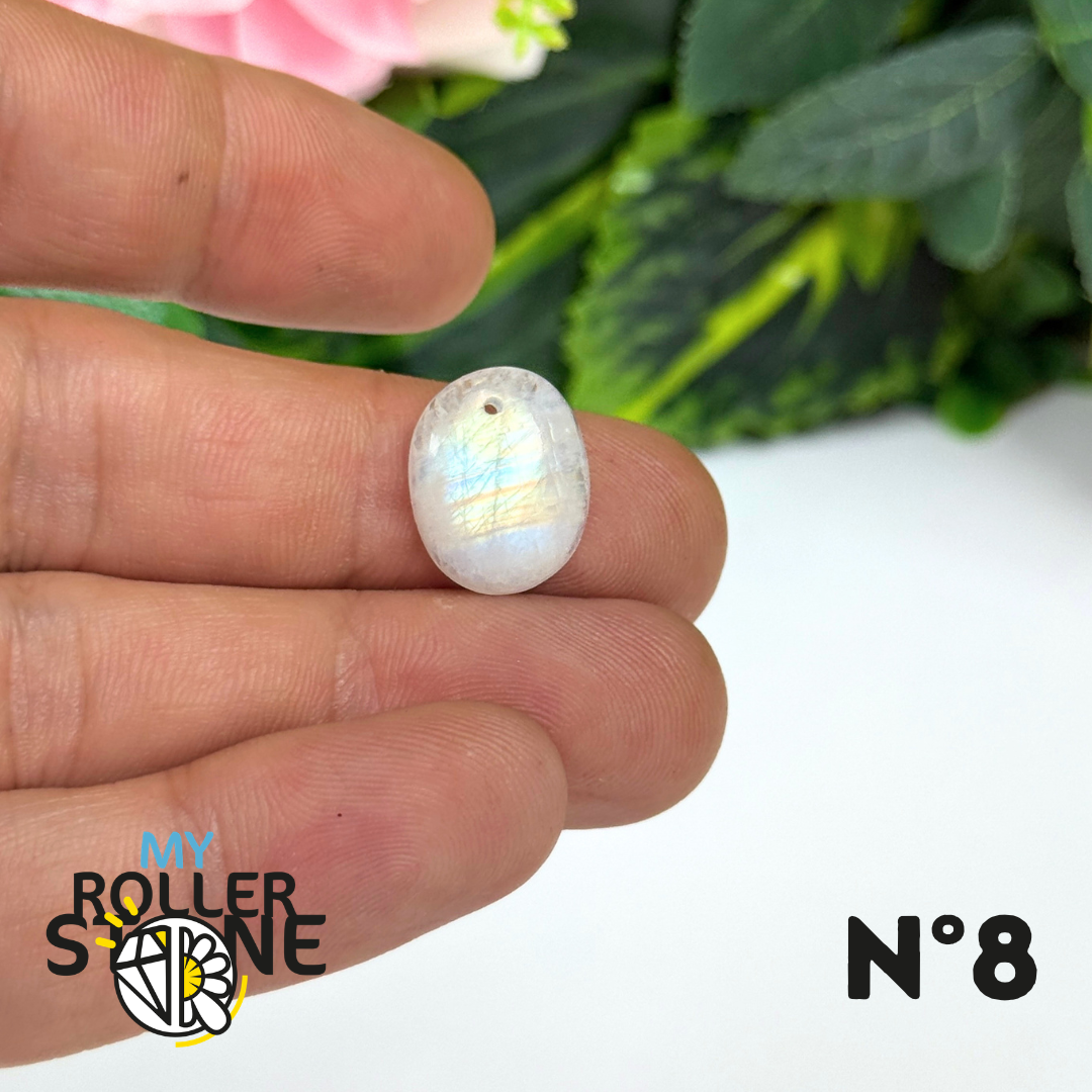 Petits Pendentifs Pierre de lune Forme Libre 5A