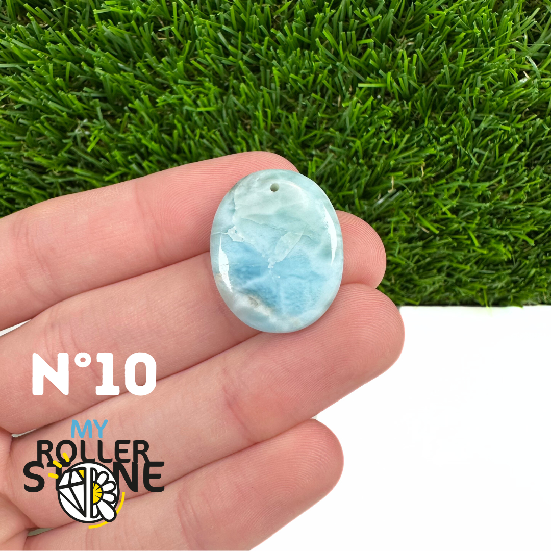 Pendentif Larimar 5A percé