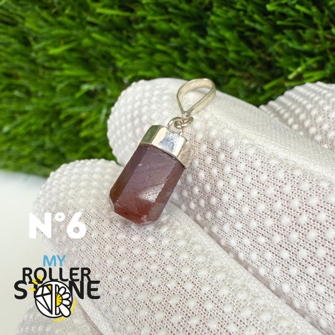 Pendentif Ruby et Argent