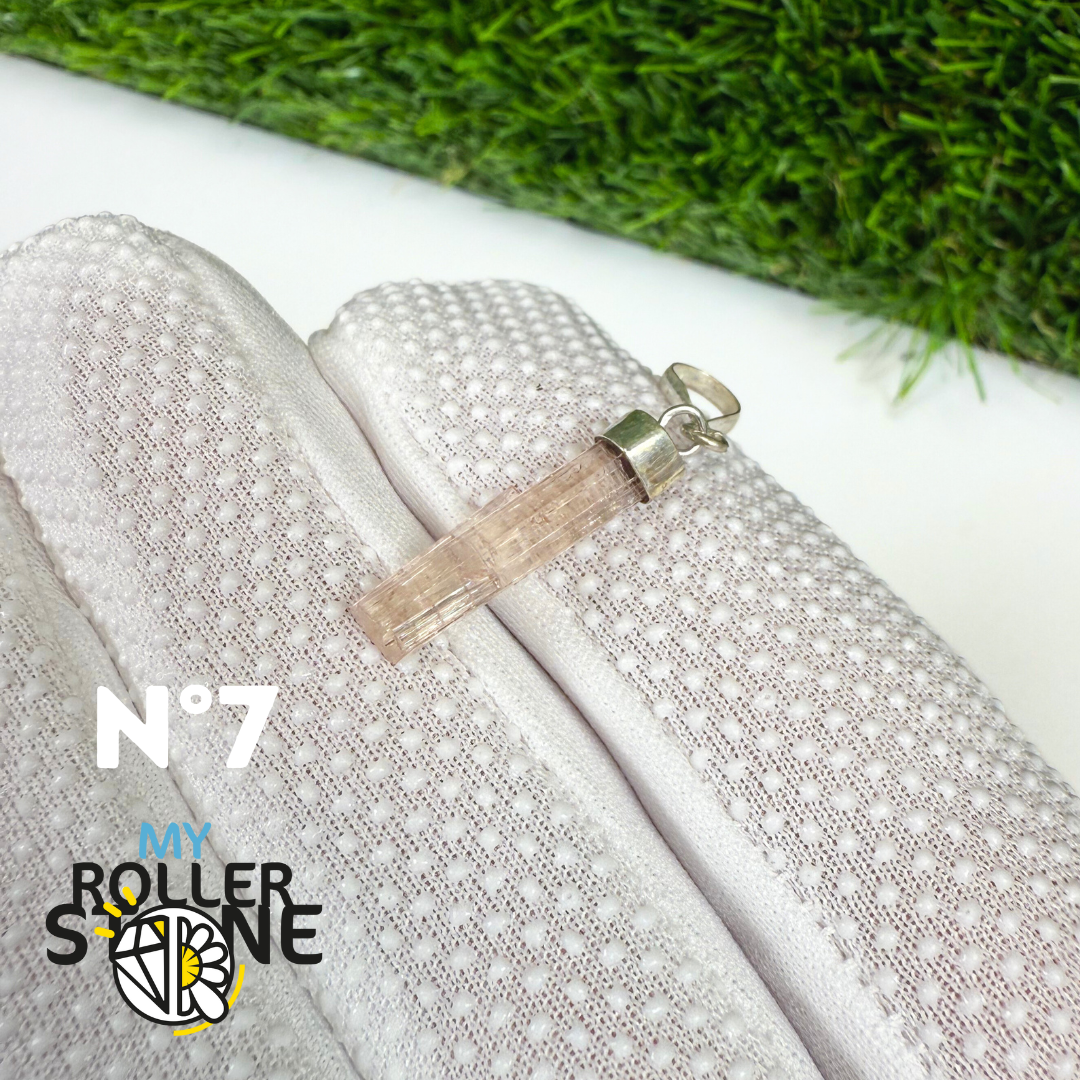 Pendentif Multi Tourmaline et Argent