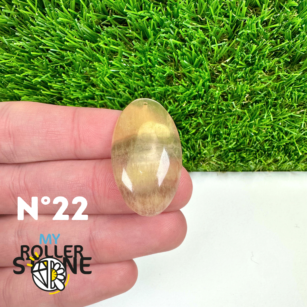 Pendentif Percé Fluorite 5A