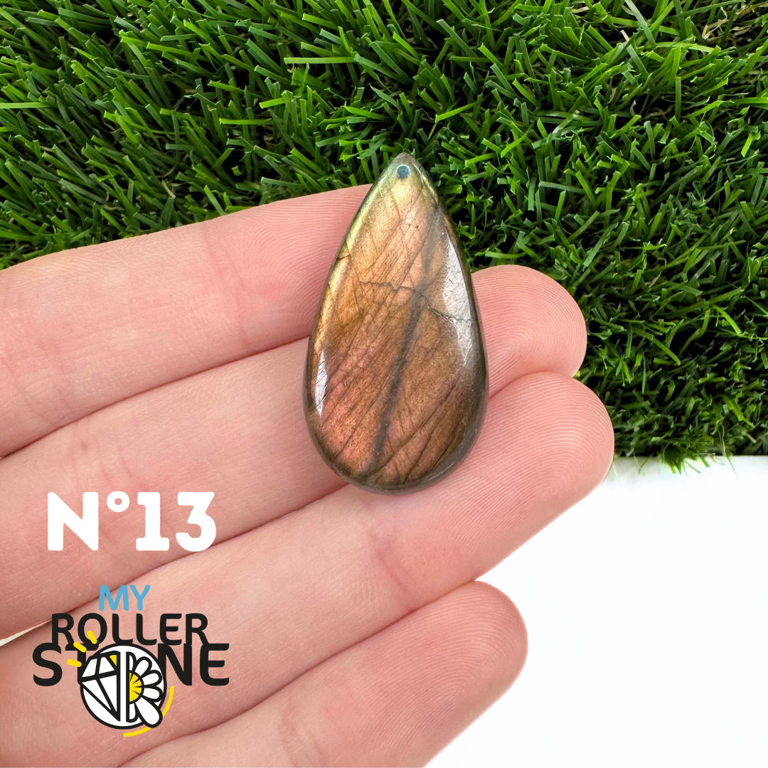 Pendentifs Labradorite Violette forme Libre 5A