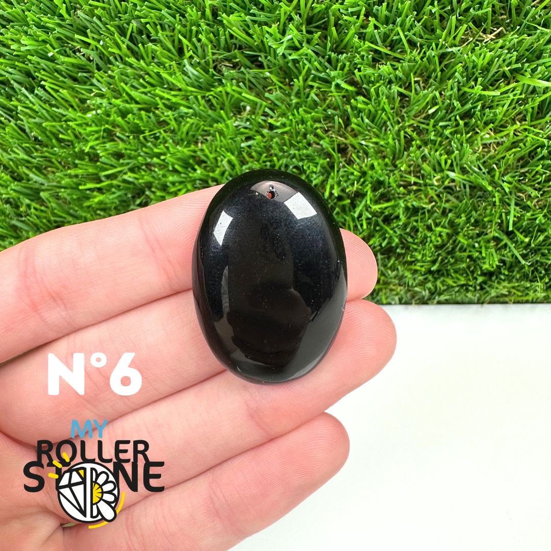 Pendentif Percé Tourmaline Noire