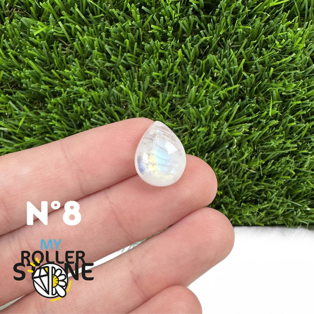 Petit Pendentifs Pierre de lune Forme Libre 5A