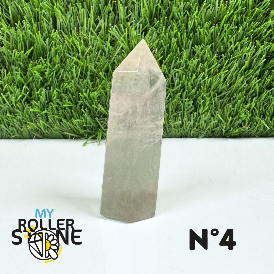 Pointes Pierre Fluorite Arc-en-Ciel Pastel