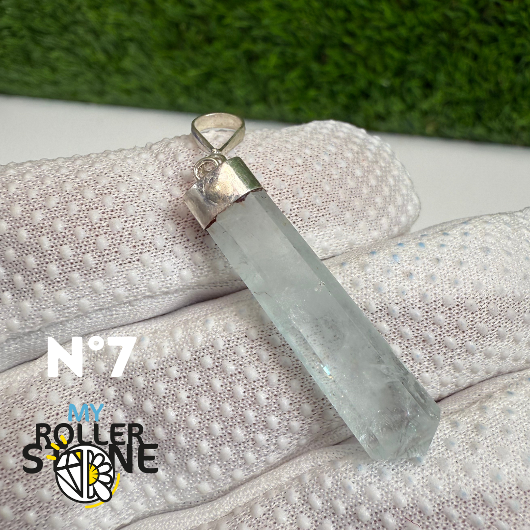 Pendentif Aigue-Marine et Argent