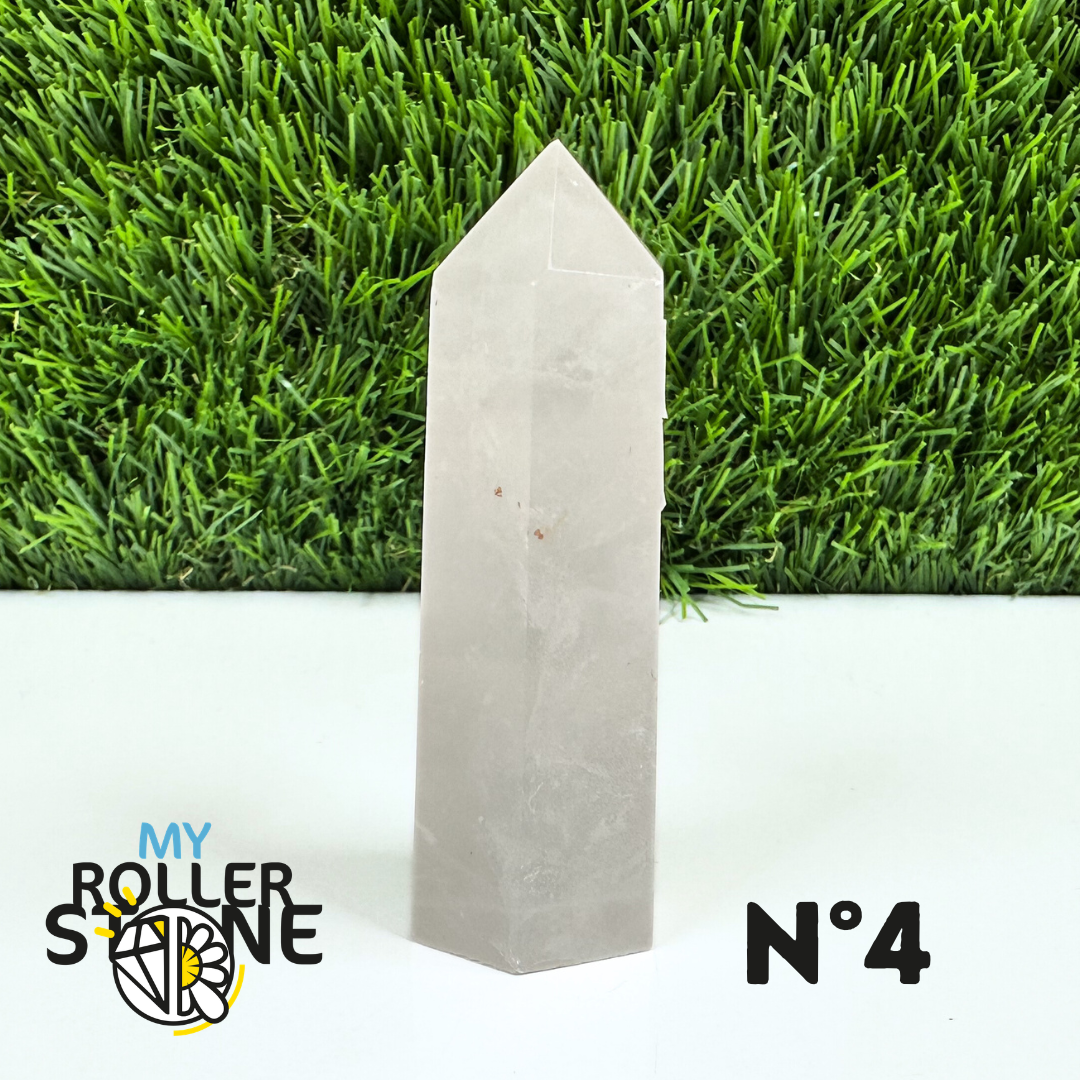 Pointes Pierre Quartz Rose