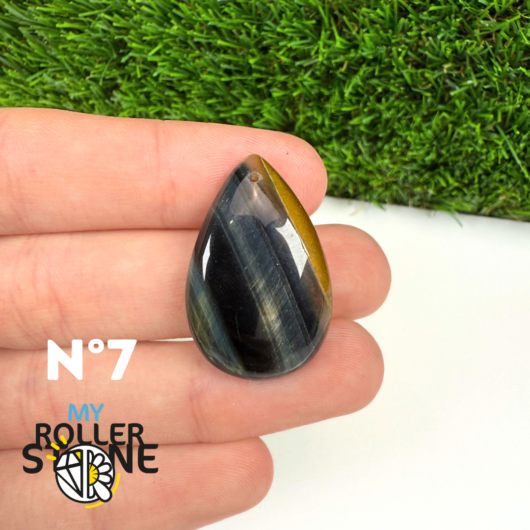 Pendentif Oeil de Faucon Percé 5A