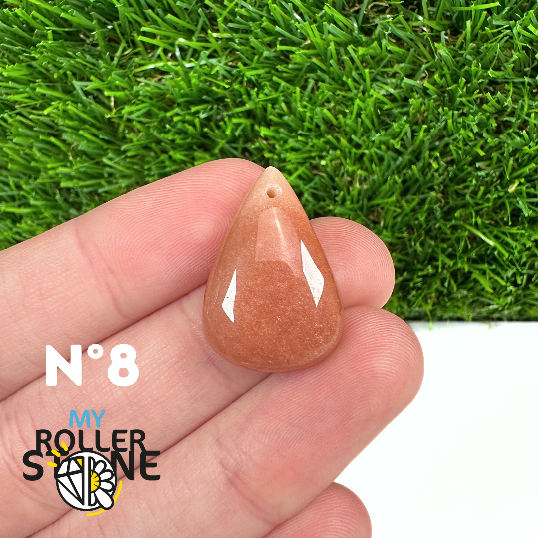 Pendentif Percé Amazonite Pêche