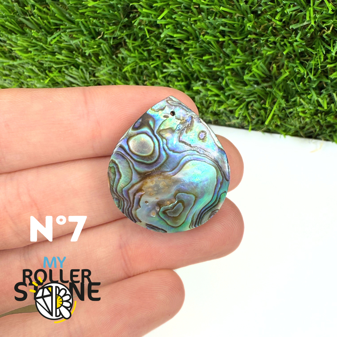 Pendentif en Abalone Forme Libre 5A